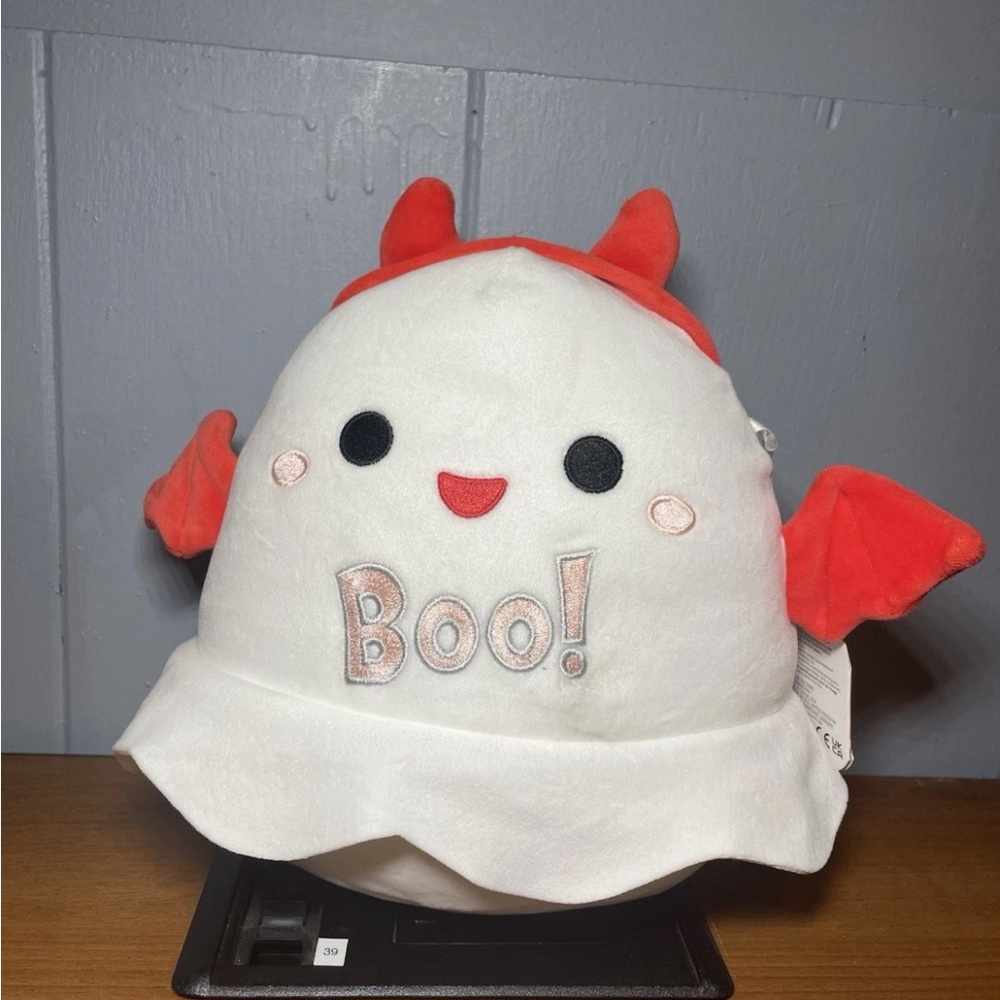 Squishmallows Melfy The Ghost Devil Boo 8” Halloween Soft Plush Stuffed Animal